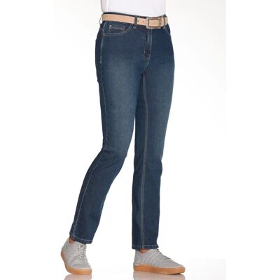 Casual Looks Damen Jeans - Hohe Taille, Blau - Jeans Casual Looks Damen Jeans - Hohe Taille, Blau - Jeans