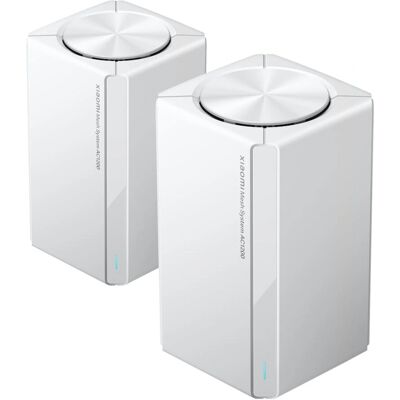 Xiaomi Wi-Fi Mesh System 2 Kpl - Wi-Fi 6 & 5 - Kaksitaajuus - Valkoinen Xiaomi Wi-Fi Mesh System 2 Kpl - Wi-Fi 6 & 5 - Kaksitaajuus - Valkoinen