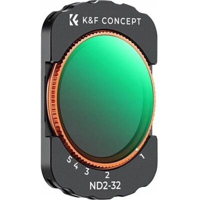 K&F Concept Ensemble de Filtres ND Magnétiques ND2 à ND32 K&F Concept Ensemble de Filtres ND Magnétiques ND2 à ND32