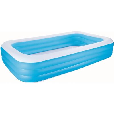 Piscine gonflable familiale Bestway 54009 - Bleu 305x183x56cm - Publicité Piscine gonflable familiale Bestway 54009 - Bleu 305x183x56cm - Publicité