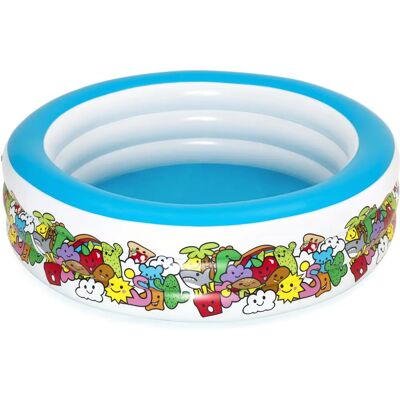Piscina per Bambini Bestway - 196x53 cm - Multicolore - Piscina gonfiabile Piscina per Bambini Bestway - 196x53 cm - Multicolore - Piscina gonfiabile