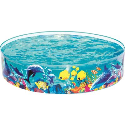 Bestway Fix Piscine pour bébé 183 x 38 cm (55030) - Publicité Bestway Fix Piscine pour bébé 183 x 38 cm (55030) - Publicité