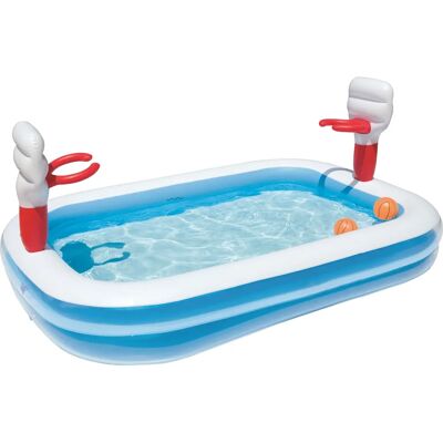 Bestway Dětský bazén s basketbalem 254 x 160 x 102 cm (54122) Bestway Dětský bazén s basketbalem 254 x 160 x 102 cm (54122)