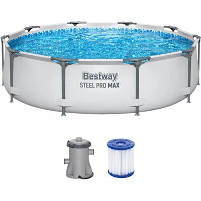 Viking Choice Basen Bestway - 305x76cm, Wytrzymały, Łatwy Montaż Viking Choice Basen Bestway - 305x76cm, Wytrzymały, Łatwy Montaż