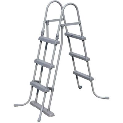Bestway Zwembadtrap - 3 Treden - Antislip - 107cm - Zwembad Accessoire Bestway Zwembadtrap - 3 Treden - Antislip - 107cm - Zwembad Accessoire