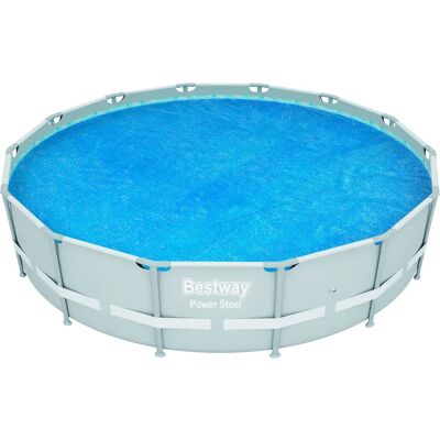 Bestway 58252 Zwembadafdekking - Blauw - 396-457 cm - Zwembadafdekking Bestway 58252 Zwembadafdekking - Blauw - 396-457 cm - Zwembadafdekking
