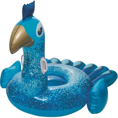 Bestway 41101 Zwembad- en strandfloat - Blauwe vinyl pauw Bestway 41101 Zwembad- en strandfloat - Blauwe vinyl pauw