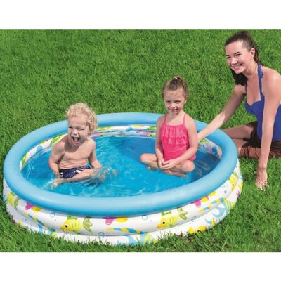 Piscina Inflável Ocean Life para Crianças - Piscina Infantil Piscina Inflável Ocean Life para Crianças - Piscina Infantil