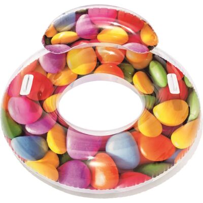Bestway 43186 Flotteur en Vinyle Multicolore - Fauteuil Piscine - Publicité Bestway 43186 Flotteur en Vinyle Multicolore - Fauteuil Piscine - Publicité