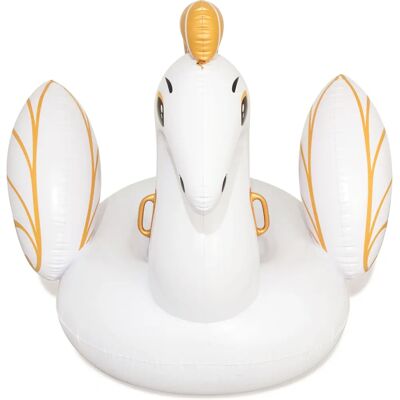 Bestway White Vinyl Float - Pool/Beach Float - 231x150 cm - Relax & Fun - Float Bestway White Vinyl Float - Pool/Beach Float - 231x150 cm - Relax & Fun - Float