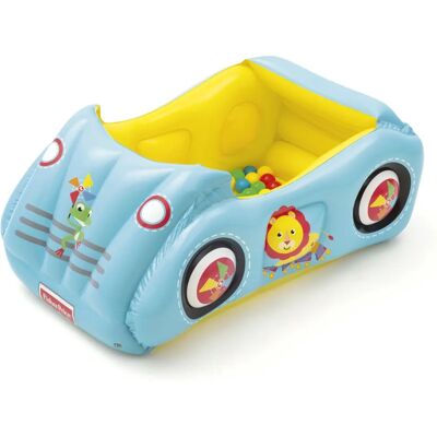 Bestway Fisher Price Uppblåsbar Bollhav - Racerbil Bestway Fisher Price Uppblåsbar Bollhav - Racerbil