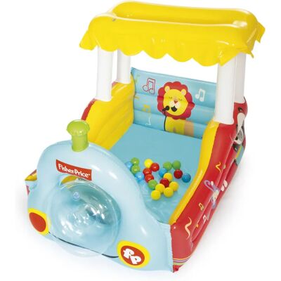 Bestway Fisher Price Piscina Gonfiabile per Palline - Locomotiva Bestway Fisher Price Piscina Gonfiabile per Palline - Locomotiva