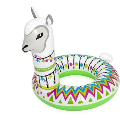Bestway 36158 Flutuador de Piscina Alpaca - Anel inflável de borracha para crianças e adultos Bestway 36158 Flutuador de Piscina Alpaca - Anel inflável de borracha para crianças e adultos