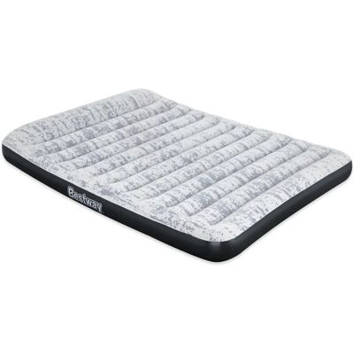 Matelas Gonflable Double avec Pompe - 203x152x30cm - Publicité Matelas Gonflable Double avec Pompe - 203x152x30cm - Publicité