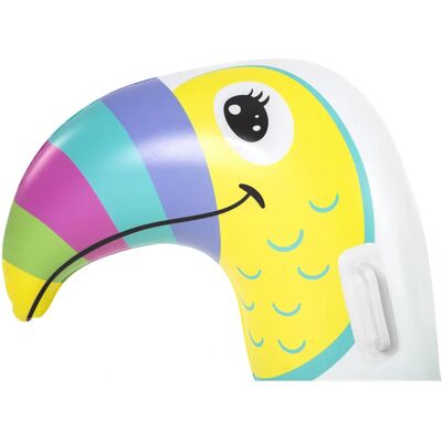 Bestway Tukan Bouée Gonflable - Multicolore 173cm - Bouée de piscine - Publicité Bestway Tukan Bouée Gonflable - Multicolore 173cm - Bouée de piscine - Publicité