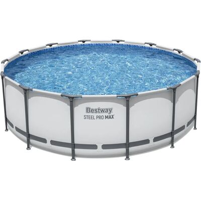 Bestway Steel Pro MAX Ronde Zwembad - Gezinsplezier - Oppervlakte zwembad Bestway Steel Pro MAX Ronde Zwembad - Gezinsplezier - Oppervlakte zwembad