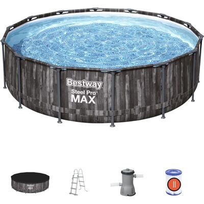 Bestway 427x107cm Pool - Garten aufstellbar mit Filter & Leiter Bestway 427x107cm Pool - Garten aufstellbar mit Filter & Leiter