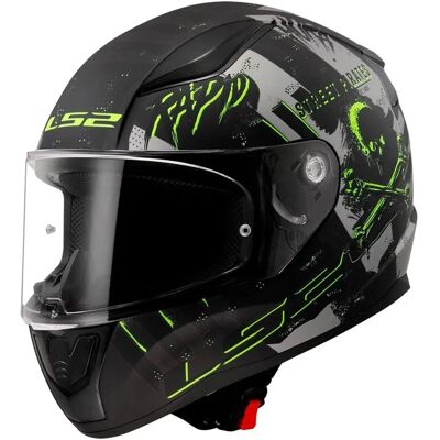 Casque Intégral LS2 Rapid II Pirates - Titanio XL Casque Intégral LS2 Rapid II Pirates - Titanio XL
