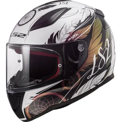 Motorcykelhjälm LS2 Rapid II Boho - Lätt, ECE Certifierad, UV-visir Motorcykelhjälm LS2 Rapid II Boho - Lätt, ECE Certifierad, UV-visir