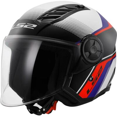 LS2 OF616 Airflow II Rush Motorcycle Helmet - Urban Lightweight Safety LS2 OF616 Airflow II Rush Motorcycle Helmet - Urban Lightweight Safety