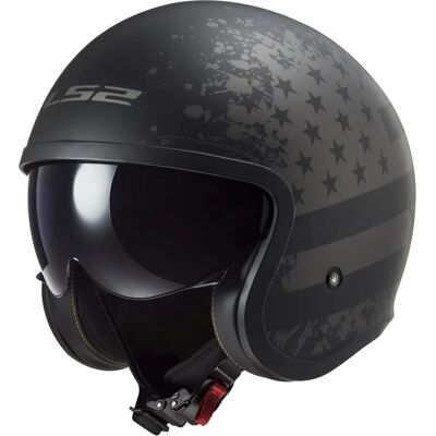 LS2 OF599 Spitfire II Black Flag Motorradhelm - Sicherheit & Komfort LS2 OF599 Spitfire II Black Flag Motorradhelm - Sicherheit & Komfort