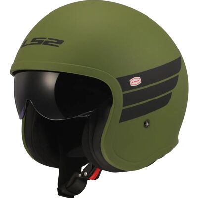 LS2 OF599 Spitfire II Retro Motorhelm - Veiligheid & Stijl LS2 OF599 Spitfire II Retro Motorhelm - Veiligheid & Stijl