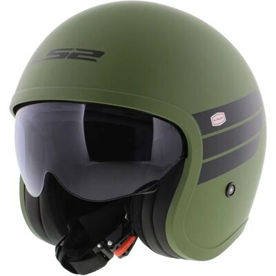 LS2 Spitfire II Retro Motohelm - Impactabsorptie & UV Bescherming LS2 Spitfire II Retro Motohelm - Impactabsorptie & UV Bescherming