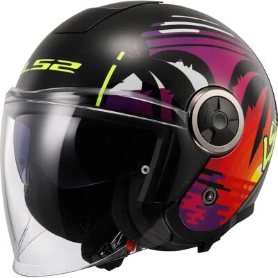 LS2 OF620 Classy Palm Motorradhelm - Mehrfarbig - S - Motorradhelm LS2 OF620 Classy Palm Motorradhelm - Mehrfarbig - S - Motorradhelm