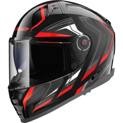LS2 FF811 Vector II Motorradhelm - Schwarz, Leicht, ECE 22.06 LS2 FF811 Vector II Motorradhelm - Schwarz, Leicht, ECE 22.06