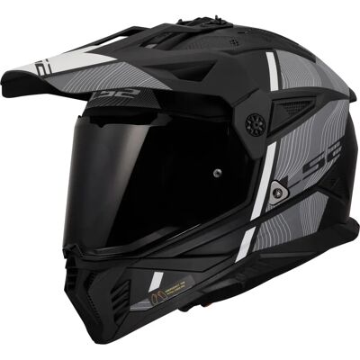 LS2 MX702 Pioneer II Hill Motorradhelm - Leicht, ECE 22.06, Pinlock LS2 MX702 Pioneer II Hill Motorradhelm - Leicht, ECE 22.06, Pinlock