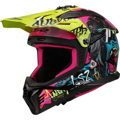 Casco de Motocicleta LS2 MX708 Violeta - Casco de moto Casco de Motocicleta LS2 MX708 Violeta - Casco de moto