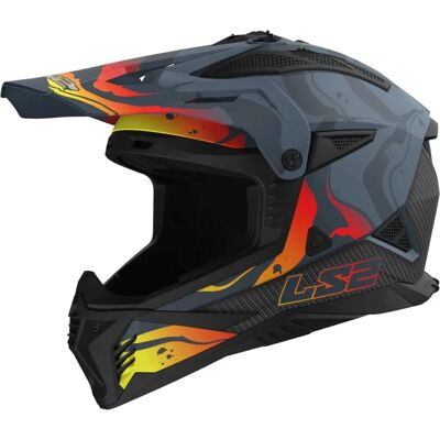 LS2 MX708 FAST II WASH Motorhelm - Cross Helm - Lichtgewicht KPA Constructie LS2 MX708 FAST II WASH Motorhelm - Cross Helm - Lichtgewicht KPA Constructie