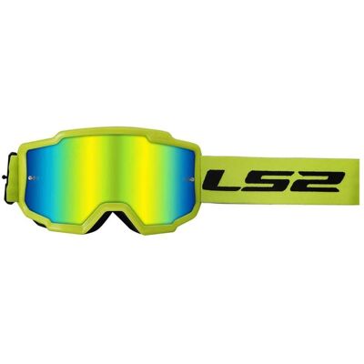 LS2 Charger Motocrossbrille - Stoßfest, Gelb, UV-Schutz LS2 Charger Motocrossbrille - Stoßfest, Gelb, UV-Schutz