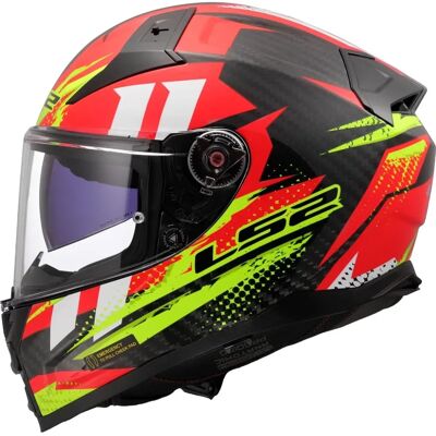 Casque Moto en Fibre de Carbon LS2 FF811 Vector II - Certifié ECE 22.06 - Publicité Casque Moto en Fibre de Carbon LS2 FF811 Vector II - Certifié ECE 22.06 - Publicité