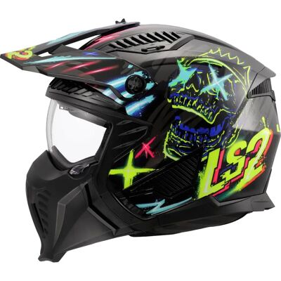 Casco de moto LS2 OF606 Drifter Azul - Casco de motocicleta Casco de moto LS2 OF606 Drifter Azul - Casco de motocicleta
