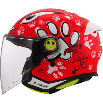 LS2 OF622 FUNNY II PAWS - Motoros sisak LS2 OF622 FUNNY II PAWS - Motoros sisak