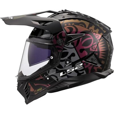 Casque Moto LS2 MX702 Pioneer II - Noir - Sécurité Améliorée - Publicité Casque Moto LS2 MX702 Pioneer II - Noir - Sécurité Améliorée - Publicité