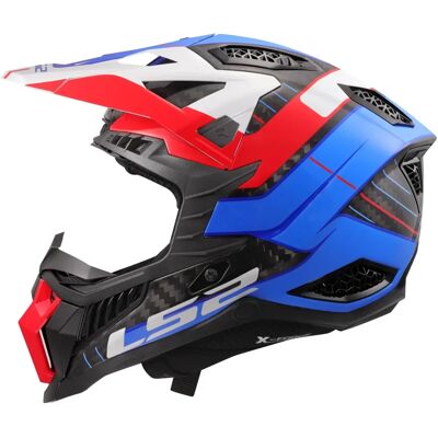 LS2 MX703 X-FORCE GALUO Lichtgewicht carbon off-road helm - Motorhelm LS2 MX703 X-FORCE GALUO Lichtgewicht carbon off-road helm - Motorhelm