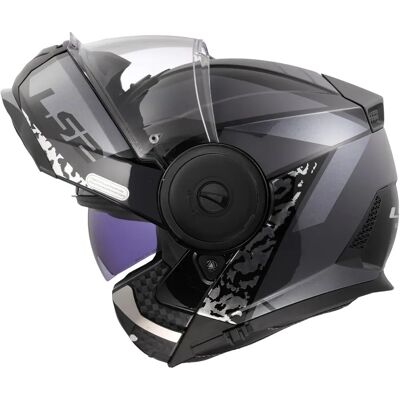 Casco modulare LS2 FF902 Scope II - Nero Titanio M Casco modulare LS2 FF902 Scope II - Nero Titanio M