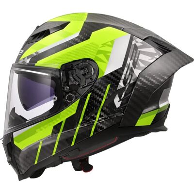LS2 FF807 Dragon Trax Motorsykkelhjelm - Lettvekt, Karbon, UV-bestandig LS2 FF807 Dragon Trax Motorsykkelhjelm - Lettvekt, Karbon, UV-bestandig