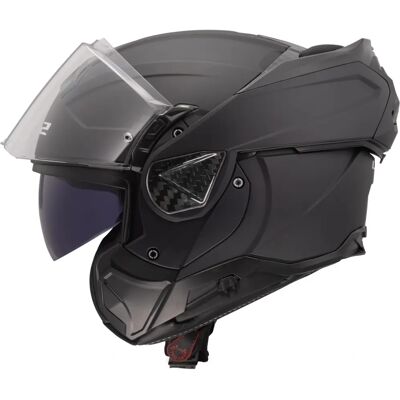 Casco modulare LS2 FF910 Advant II - Carbonio, Nero Opaco - Casco Moto Casco modulare LS2 FF910 Advant II - Carbonio, Nero Opaco - Casco Moto