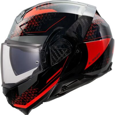 LS2 Astral Rosso FF910 Advant II Reversibler Klapphelm - Helm LS2 Astral Rosso FF910 Advant II Reversibler Klapphelm - Helm
