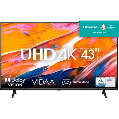 Hisense 43A6K Smart TV 4K Ultra HD - HDR Dolby Vision - 43" - Publicité Hisense 43A6K Smart TV 4K Ultra HD - HDR Dolby Vision - 43" - Publicité