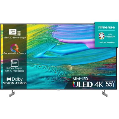 Hisense 55U6KQ TV - 4K Ultra HD, Quantum Dot, Mini-LED, HDR, Smart TV Hisense 55U6KQ TV - 4K Ultra HD, Quantum Dot, Mini-LED, HDR, Smart TV