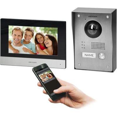 Hikvision Ds-Kis703y-P Video-Gegensprechanlage Set Hikvision Ds-Kis703y-P Video-Gegensprechanlage Set