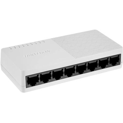 Hikvision DS-3E0108D-O Switch sieciowy - 8-portowy Fast Ethernet, niezarządzany Hikvision DS-3E0108D-O Switch sieciowy - 8-portowy Fast Ethernet, niezarządzany
