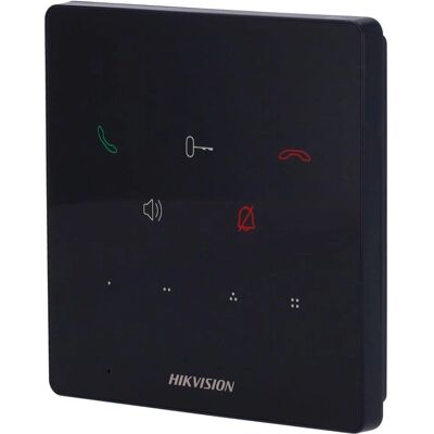 Hikvision DS-KH6000-E1 Intercom - PoE, 9 Touch Buttons, No Display Hikvision DS-KH6000-E1 Intercom - PoE, 9 Touch Buttons, No Display