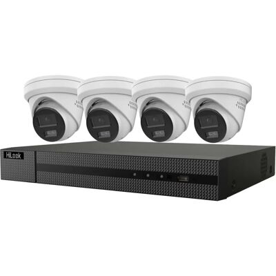 Enregistreur vidéo en réseau HILOOK IK28P-480T - 4K, 2 TB HDD, 4x caméras turret 4K - Publicité Enregistreur vidéo en réseau HILOOK IK28P-480T - 4K, 2 TB HDD, 4x caméras turret 4K - Publicité