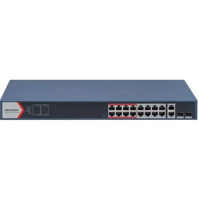 Hikvision DS-3E1318P-EI(B) Managed Fast Ethernet Switch - Netzwerk Switch Hikvision DS-3E1318P-EI(B) Managed Fast Ethernet Switch - Netzwerk Switch