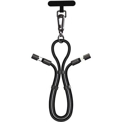 Devia 27W Lightning PD Kabel - Sort 1,6m Devia 27W Lightning PD Kabel - Sort 1,6m
